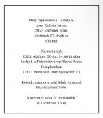 Gulyas Istvan Bucsuztato Uj